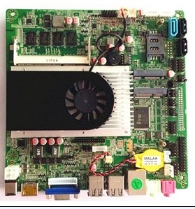 1037F 板貼內(nèi)存主板  一體機主板，超薄主板，，HTPC主板，雙WIFI主板