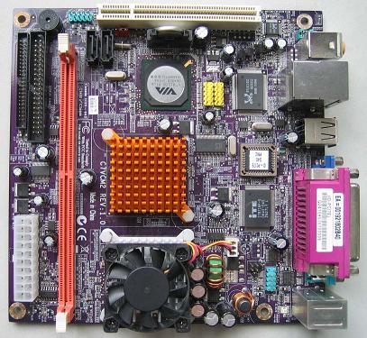 供應(yīng)POS機主板威盛PC2000E+(精英C7VCM2 C7-D 1.5G CPU)