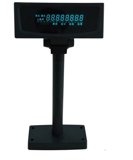 優(yōu)創(chuàng) PD-081V 數(shù)字型真空熒光管（VFD）顧客顯示器，可旋轉客戶顯示器