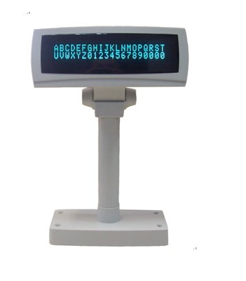 優(yōu)創(chuàng) PD-2002V VFD英文字符型客戶顯示器，可旋轉客顯